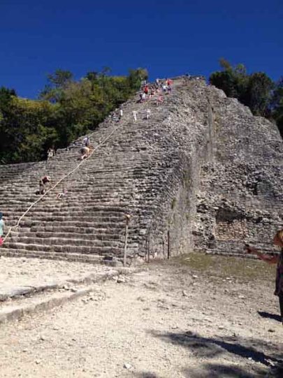 experiences coba pyramids mexico